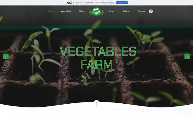 Albcofarm: website creation
