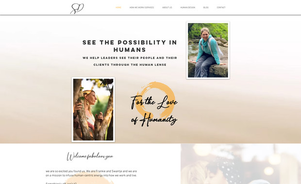 Ageofhuman: Custom website build for this business consultant who brings the human side back into business. As well as the website, I created the branding and logo too.