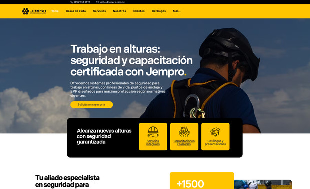 Jempro: Estrategia de SEO y Rediseño UX/UI