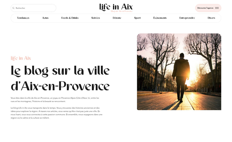 Aix En Provence: Conception de site internet Wix Studio comprenant :
- Wix Blog
- Wix Forms