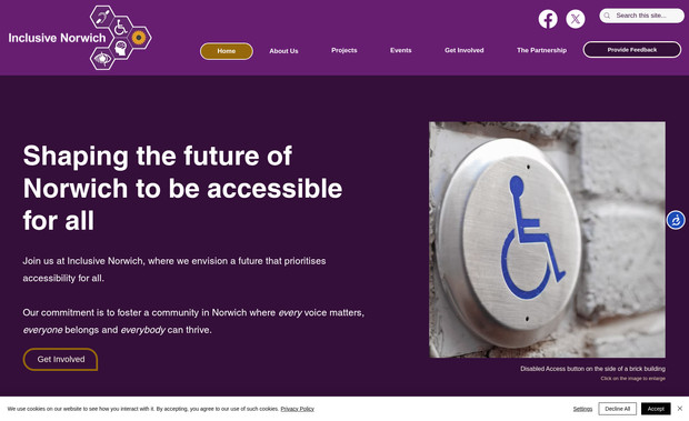 Inclusive Norwich: New Accessible Site Design on Wix Studio
Extensive Content Management System design
Data capture and management through forms and automations
Fully accessibility review