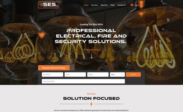 Shropshire Electrical Solutions Ltd: Complete Redesign: Including National SEO & Social Media Marketing. 
Print Design: Letterhead, Business Cards, Notepad