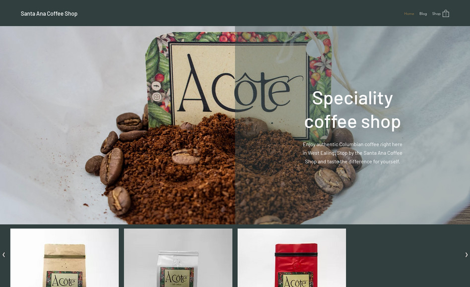 Santa Ana Coffee Shop: 