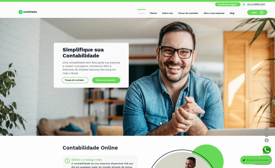 Contsimples: Empresa de Contabilidade
