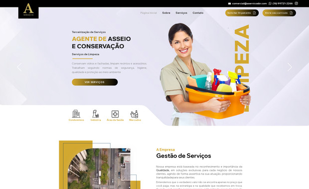 AServicosbr: site de serviços