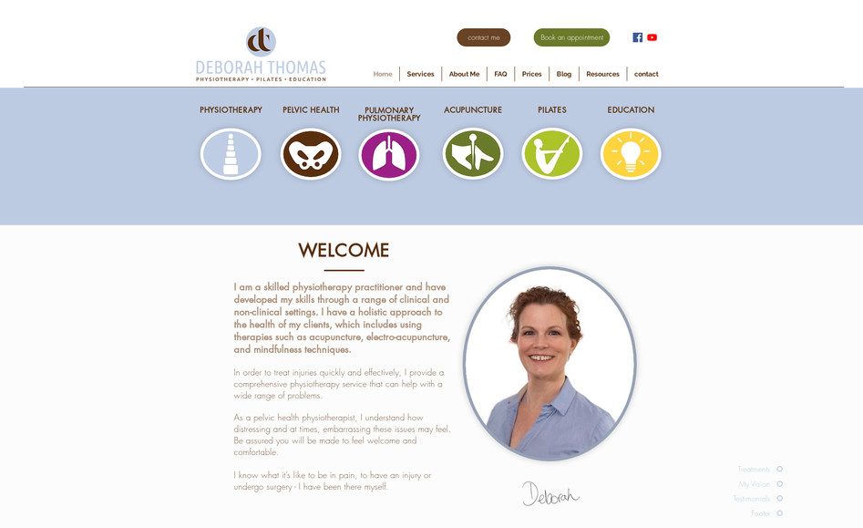 Deborah Thomas: Site Renewal, SEO, Content Strategy. 