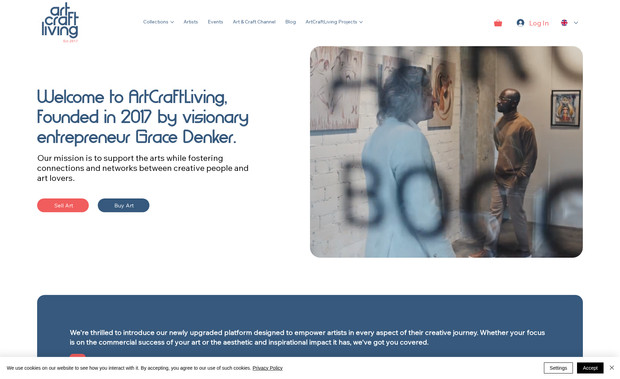 ArtCraftLiving: On this website, I created a "Submit Artwork" page, which is a members-only page accessible only to subscribed members.  

On this page, members can upload their artworks and submit them for admin approval. The admin receives an email notification whenever a member uploads a new artwork. I also created an  admin page where the admin can view submitted artworks, approve or reject them. If approved, the artwork is saved as a product in the store and listed on the website for sale.  

Members receive a confirmation email when their artwork is either approved or rejected.  

I also created a public "Artists" page where all artists are listed. Visitors can explore any artist, leading them to a dynamic artist page, which displays the artist’s name, email, bio, and the approved artworks they have submitted. This allows users to browse and see which products each artist has uploaded.  

Additionally, I developed a member sales page, accessible from the member menu, where members can track their sales. They can view the number of products sold, total revenue earned, and sales performance on a product-by-product basis, including recent purchases. I also built a dashboard page, where the admin can select any member and review their sales.  

Furthermore, I implemented "Featured Artists" and "Featured Artworks" sections on the homepage. For Featured Artworks, the admin can mark any product with a "Featured" ribbon, displaying it in the featured section. For Featured Artists, I created a new CMS where the admin can assign the "Featured" role to any member, and they will be highlighted as a Featured Artist on the homepage.