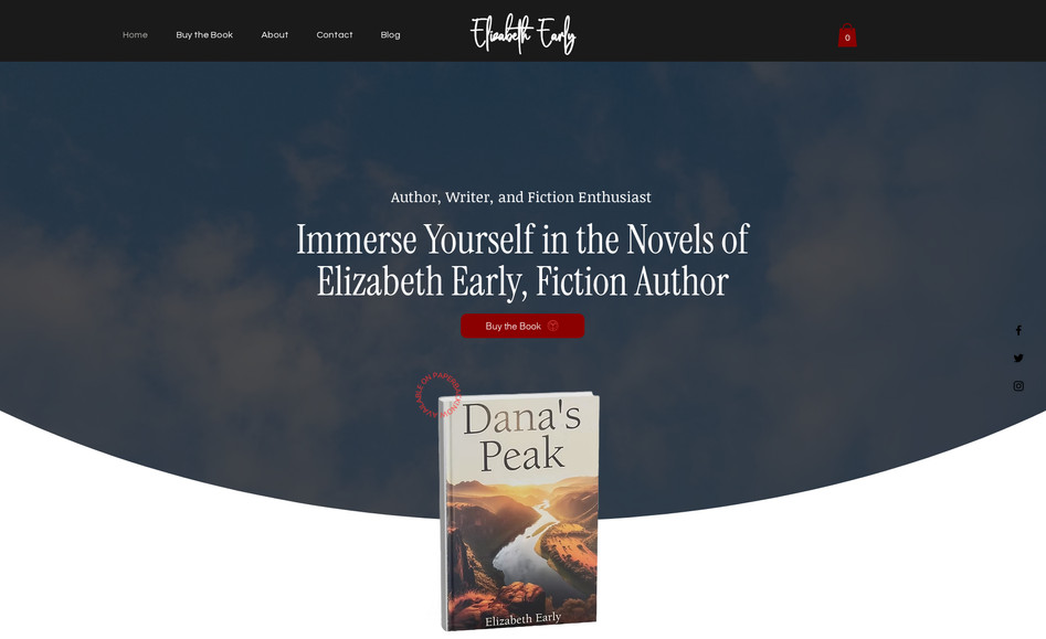 Elizabeth Early : Elizabeth Early, an accomplished author, partnered with The Branding District to create a professional online hub that reflects her voice and supports her growing readership. We designed a custom author website featuring an integrated store for selling her books and merchandise, along with a blog to share updates, insights, and personal reflections with her audience.

The site blends clean, inviting design with intuitive navigation, making it easy for readers to explore her work, make purchases, and stay connected. With strong SEO foundations in place, Elizabeth’s website is positioned to grow alongside her career and serve as the central platform for her future releases and literary projects.

