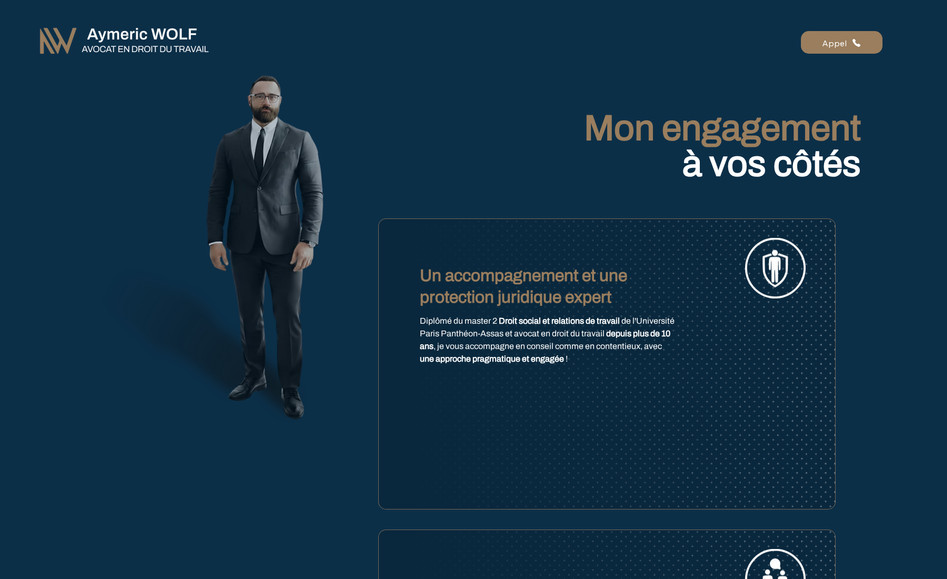 WOLFAVOCAT: Identité graphique avec logo + retouche photo + refonte totale du site internet avec tunnel de contact + Blog + Optimisation référencement naturel Google + récupération nom de domaine avec hébergement + Gestion / Maintenace