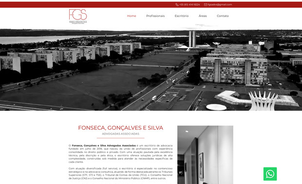 FGS Advogadas: site institucional