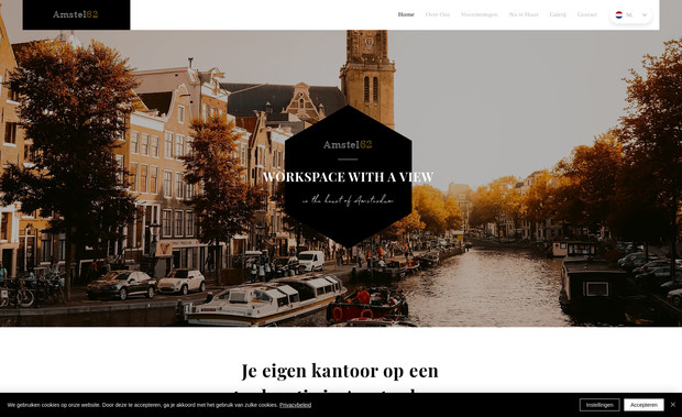 Amstel62: Modern office spaces in Amsterdam with amazing views of the Amstel river. 