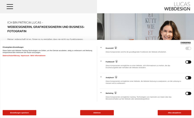 LUCAS WEBDESIGN: Dies ist meine eigene Webseite. Hier erfahren Sie mehr über meine Arbeitsweise. Ich freue mich auf Ihren Besuch und auf ein persönliches Kennenlernen.