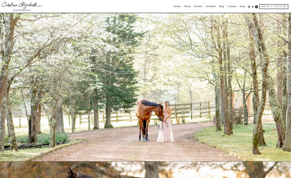 Caroline Elizabeth Photography: Custom Website Design & Search Engine Optimization

The client had built their previous website themselves, but decided they needed a new design that better reflected the quality of their brand. 

Their new website is absolutely stunning, and ranks on search engines. 