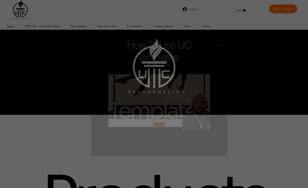 UC Templates: Template Company Website