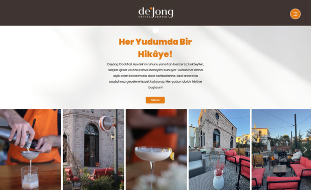 Dejong Coctail: QR Menü Özellikli Ayvalık'ın en meşhur mekanlarından bir tanesi