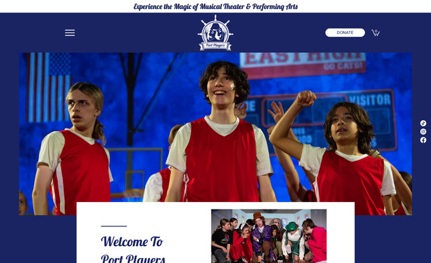 Port Players: Designed & built this advanced website.