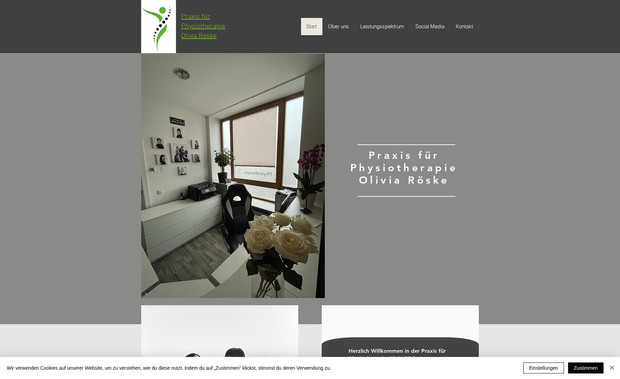 Physiotherapie Olivi: Design Konzeption und Umsetzung der Webseite