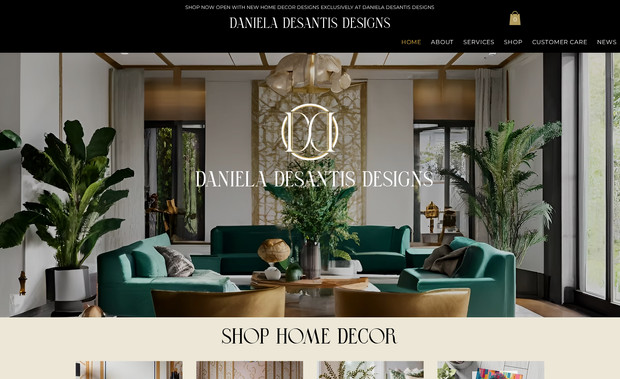 D. DeSantis Designs: Branding, Stationery Package, Website Design & Development, SEO, Google Business Setup, E-Commerce, Fulfillment and Shipping integration, Email Configuration