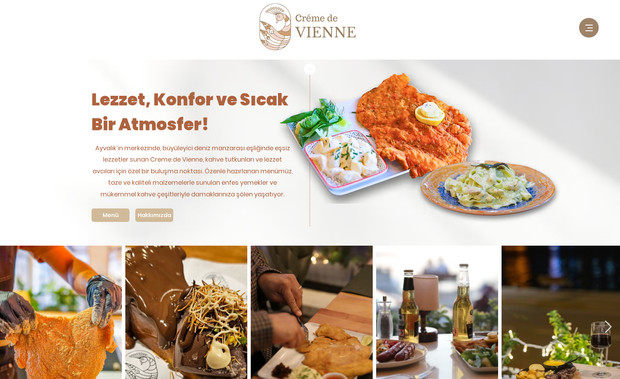 Caffecremma: QR Menü özellikli Ayvalık'ın en bilindik kafesi