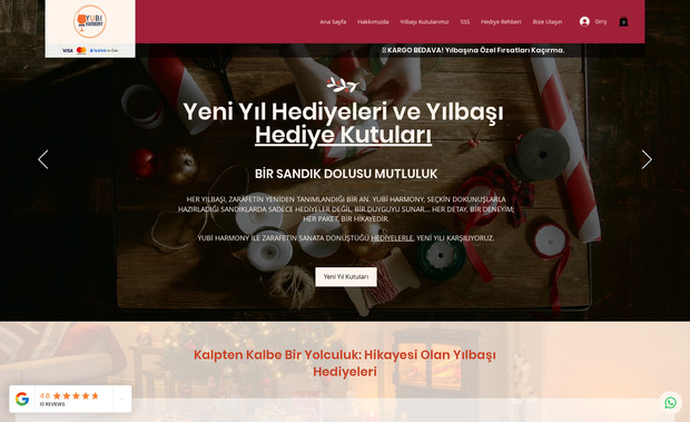 YUBİ HARMONY: "Bir Sandık Dolusu Mutluluk" mottosuyla yola çıkan Yubi Harmony markası için, markanın premium ve estetik kimliğini dijital dünyaya taşıyan kapsamlı bir e-ticaret projesi gerçekleştirdik.

Yapılan Çalışmalar:

UI/UX Tasarım: Markanın kurucularının tekstil ve gıda sektöründeki deneyimini yansıtan, zarafet ve lüks odaklı bir kullanıcı arayüzü tasarlandı. Altın, kırmızı ve yeşil tonlarının hakim olduğu "Yılbaşı Koleksiyonu" özel sayfa tasarımları ile desteklendi.

İleri Düzey SEO Optimizasyonu: Site, sadece görsel değil teknik olarak da en üst seviyeye taşındı. Tüm ürün, koleksiyon ve kurumsal sayfalar için Schema.org (JSON-LD) yapılandırılmış veri işaretlemeleri yapıldı. (Product, FAQPage, Organization, BreadcrumbList vb.)

İçerik Stratejisi: "Premium Hediye", "Kurumsal Çözümler" ve "Kişiye Özel Tasarım" odaklı, arama motoru dostu kategori ve ürün açıklamaları kurgulandı.

E-Ticaret Altyapısı: Kullanıcıların kolayca sipariş verebileceği, güvenli ve hızlı bir alışveriş deneyimi sunan mobil uyumlu altyapı kuruldu.