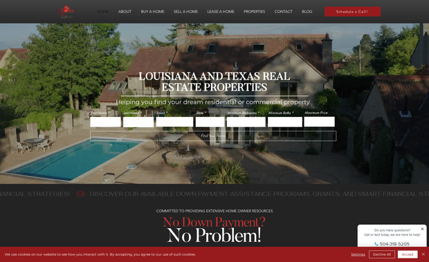 Quan Barnett  : Quan Barnett, a real estate agent serving Louisiana and Texas, partnered with The Branding District for a website redesign that elevated his brand and delivered a smoother, more engaging experience for potential buyers and sellers. The new site features a modern, high-converting design, user-friendly property search tools, and clear calls-to-action to help clients connect with him effortlessly.

We also implemented a targeted SEO strategy to boost visibility across his service areas, making it easier for qualified leads to find him online. In addition, we provide ongoing marketing support, including market-focused email campaigns and content updates, to strengthen his authority and keep his business top of mind with potential clients.