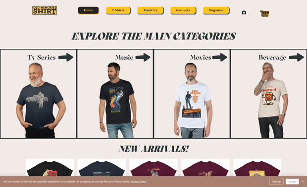 The Vintage Shirt: As with all our projects, we built this website from the ground up, meticulously crafting every detail for the client.

We handle the entire process: from initial branding and defining the visual identity, through custom, intuitive design, to comprehensive SEO optimization and integrating all essential functionalities. Our holistic approach delivers an online presence that's not just great looking, but truly strategic and impactful, designed for your business's digital growth and success, always within your budget.