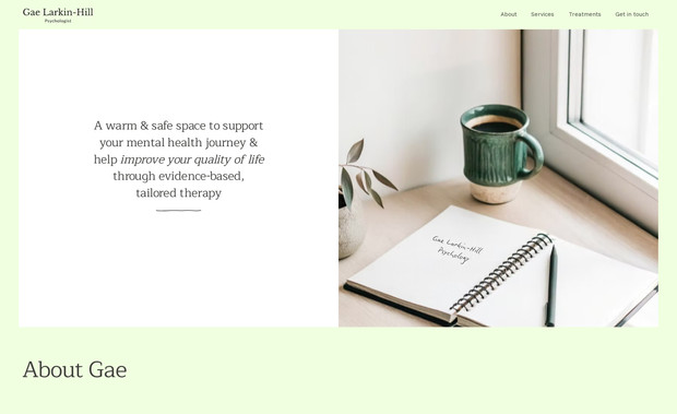 Gae Larkin-Hill Psychology: undefined