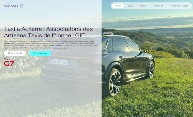 GIE AATY: Site optimisé référencement Google SEO + Optimisation référencement de la fiche Google My Business ( 1er en 48h )
5 pages 1990€ht