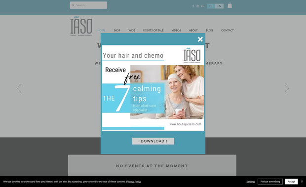 IÃSO: Bonnet de chimio