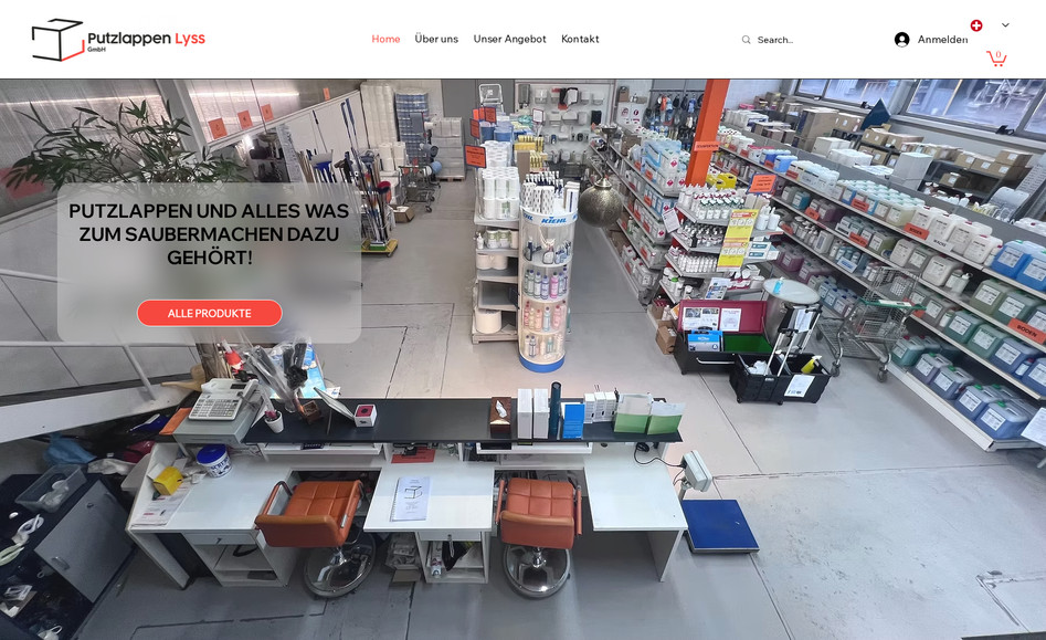 Putzlappen Lyss GmbH: we are delighted to have crafted the website www.putzlappen-lyss.ch entirely from the ground up. Specialising in the cleaning sector, Putzlappen Lyss GmbH offers an impressive range of top-quality cleaning products, continuing a proud tradition that dates back to 1942. It was truly a pleasure to collaborate with a company of such heritage.

Our approach focused on developing advanced capabilities for the webshop, ensuring a seamless shopping experience with versatile payment options. Customers can now pay using Twint, PostFinance, PayPal, direct bank transfers, or opt for payment via invoice. With a catalogue boasting over 700 products and variations, we are proud to have delivered a solution that not only meets but exceeds our client's expectations. Our efforts have played a significant role in helping them relaunch their business successfully, resulting in a satisfied client delighted with the refreshed digital presence and enhanced e-commerce functionality.