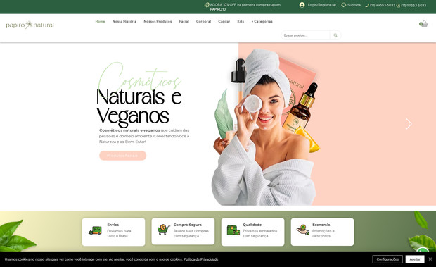 Loja Papiro Natural: undefined