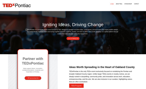 TEDx Pontiac : undefined