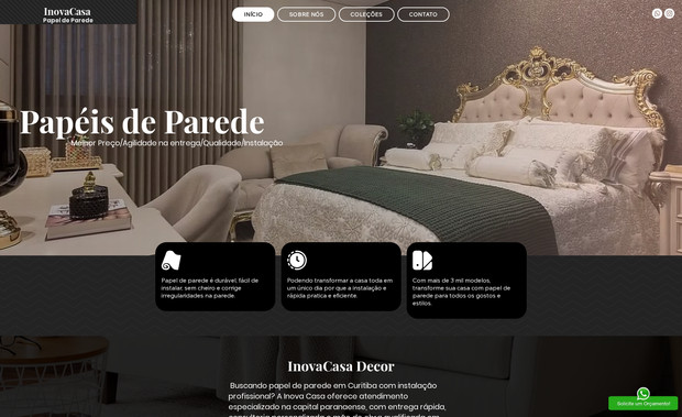 Inova Casa Decor: Projeto para Especialistas em papéis de parede.