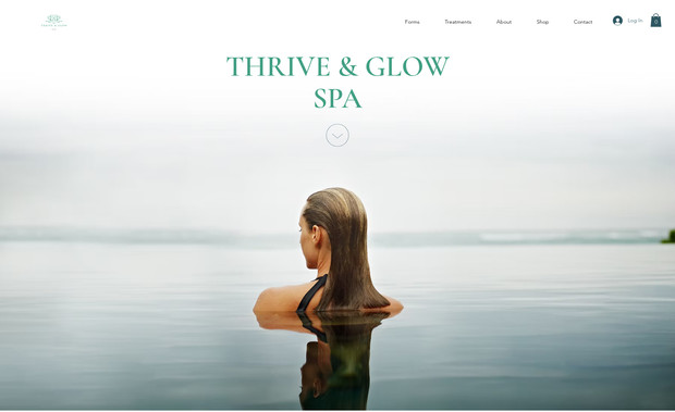 Thrive & Glow Spa: This is for a spa run by an independent contractor.