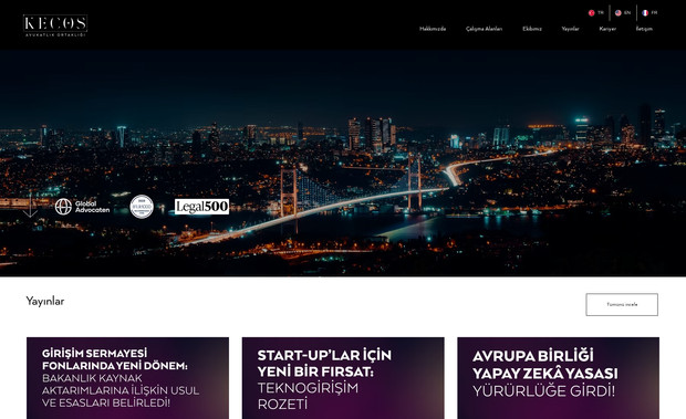 KECO: For KECO Legal, we crafted a professional and sophisticated website that reflects the expertise and trustworthiness of this legal consulting firm. The design features a clean, minimalist layout that enhances readability and directs attention to KECO Legal's services, expertise, and client-focused approach. We incorporated well-structured sections for practice areas, attorney profiles, and case studies to showcase the firm's capabilities and successes. Our work included mobile optimization and SEO implementation to improve the site’s search engine ranking, ensuring that potential clients can easily find KECO Legal. This polished online presence supports KECO Legal’s mission to provide reliable and accessible legal services.