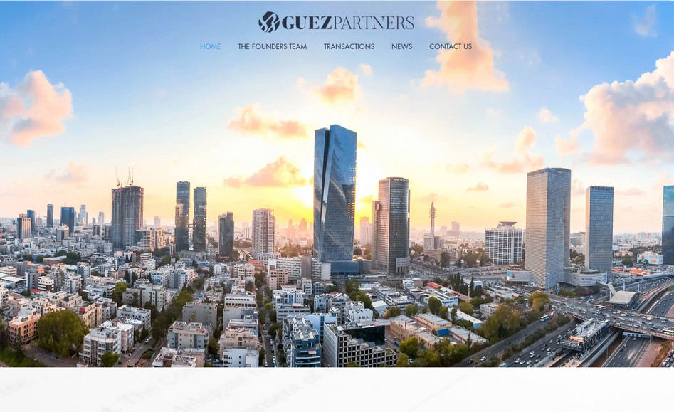 Guez Partners: Guez Partners is an Israeli cross border M&A boutique, founded by Philippe Guez, an investment banker with 30 years of experience advising leading European businesses and Israeli corporates.