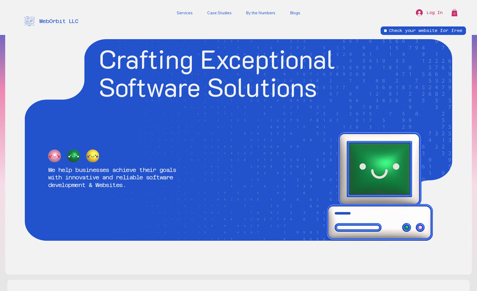 WebOrbit LLC: Our Own website is proudly created by wix studio platform