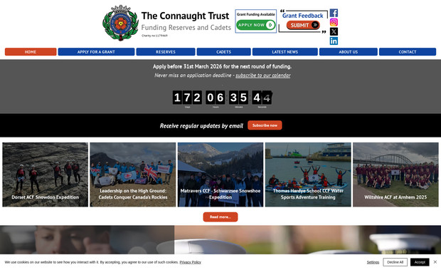 The Connaught Trust: Site design and ongoing maintenance and SEO.