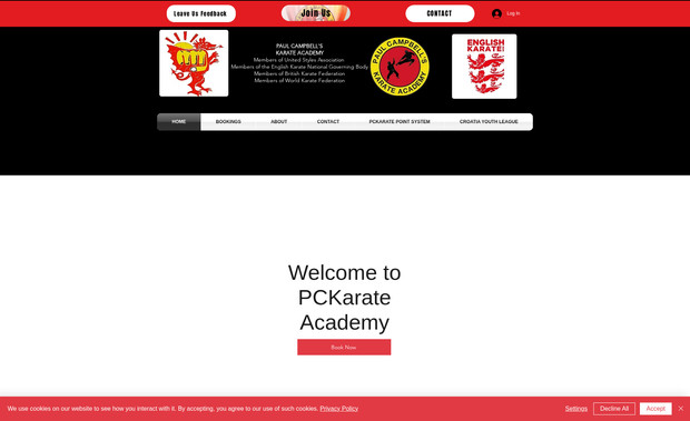 PC Karate: Client required migration of existing site with some design changes