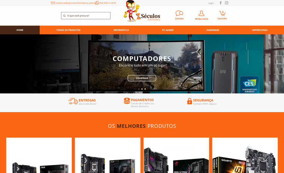 site: site ecommerce
