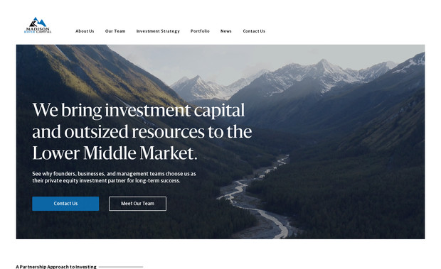 Madison River: Real Estate Investment Partners