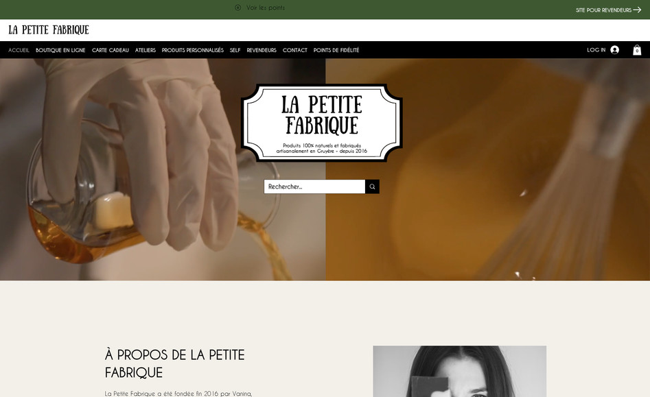 La Petite Fabrique: Création du site web de La Petite Fabrique et optimisation SEO.