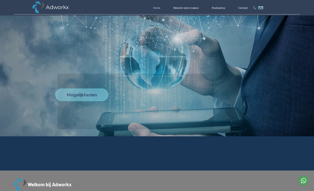 Adworkx: Professionele website, webshop laten maken