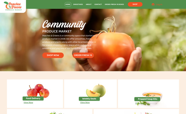 Peaches and Green : undefined