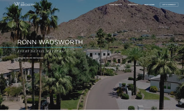 Ronald Wadsworth: Custom Real Estate Broker in Arizona!