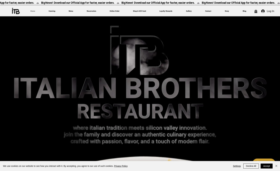 Italian Brothers: As with all our projects, we built this website from the ground up, meticulously crafting every detail for the client.

We handle the entire process: from initial branding and defining the visual identity, through custom, intuitive design, to comprehensive SEO optimization and integrating all essential functionalities. Our holistic approach delivers an online presence that's not just great looking, but truly strategic and impactful, designed for your business's digital growth and success, always within your budget.