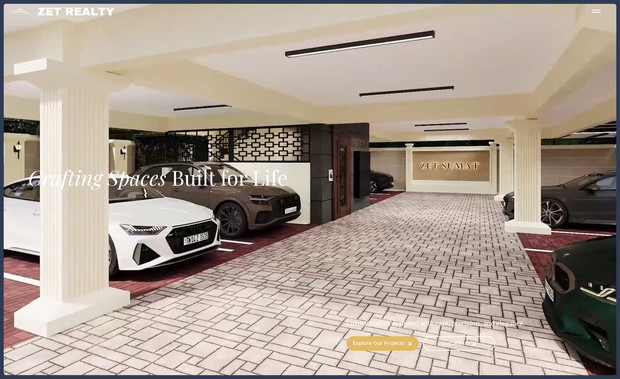 Zet Realty : For the ZetRealty project, I contributed to designing and developing a modern, user-centric website tailored for the real estate market. My work included creating a responsive and visually engaging design that effectively highlighted property listings, services, and client testimonials. I focused on delivering a seamless user experience with clear navigation, fast loading times, and easy search functionality to meet the needs of prospective buyers and sellers. The project aimed to establish ZetRealty as a trustworthy and innovative brand in the real estate industry.