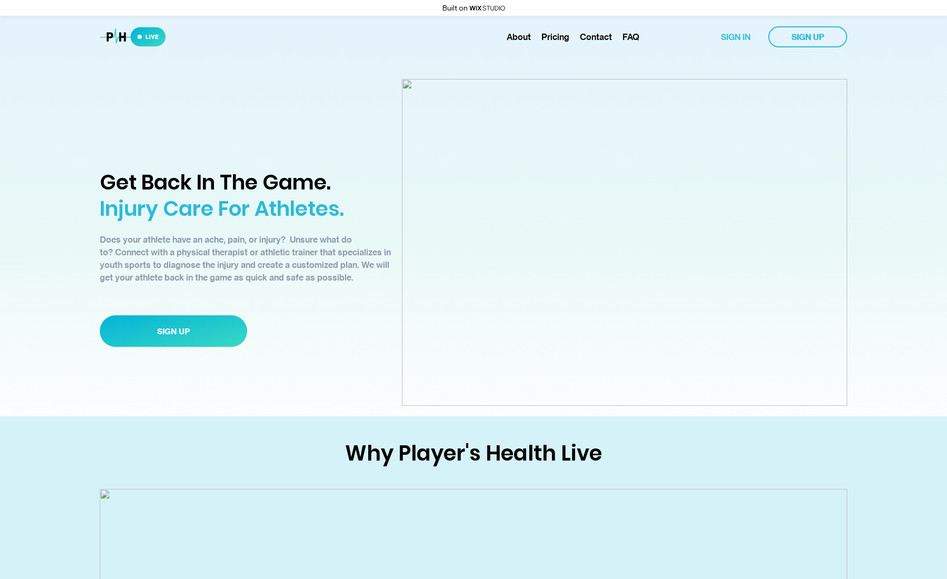 phlive: Editor x Site With velo code