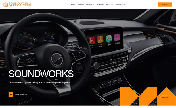 Soundworks: I designed and built the Wix website for SoundWorks, a Christchurch car audio, security and custom installation specialist. This project included creating a clear layout for services (like car audio, Apple CarPlay installation, alarms and accessories), optimising content structure for search visibility, setting up contact/quote forms, and ensuring mobile responsiveness and easy navigation. Built for performance and simple editing, the site lets the SoundWorks team update products, promotions and portfolio content without technical support — giving them a more professional online presence and better reach in local search results.
