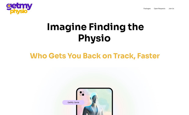 GetMyPhysio: undefined